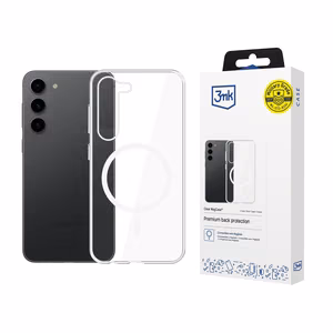 3mk Clear MagCase jaoks Samsung Galaxy S23+ - läbipaistev