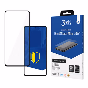 3mk HardGlass Max Lite must Karastatud klaas for Xiaomi Redmi Note 13 5G