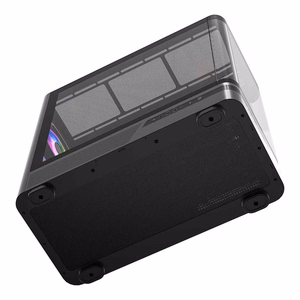 MODECOM Volcano AQ100 ARGB kesktornkorpus, must