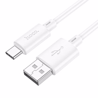 Kaabel USB A to USB C Hoco 3A 2 m X88 valge
