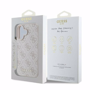 Guess 4G Classic iPhone 16 Ümbris - Roosa