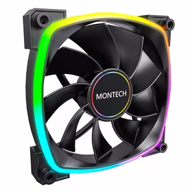 Montech korpuse ventilaator 140mm RX140 PWM must
