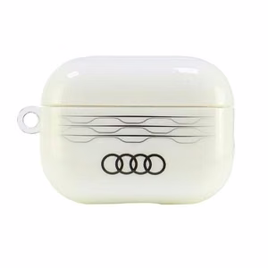 Audi IML Geometric Pattern Ümbris jaoks AirPods Pro 2 - valge