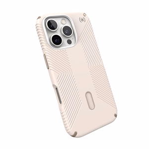 Speck Presidio2 Grip ClickLock & MagSafe ümbris seadmele iPhone 16 Pro, Bleached Bone / Heirloom Gold / Hazel Brown