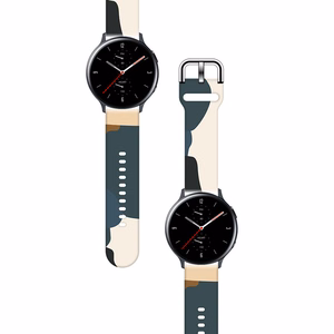 Ремешок Moro для Samsung Galaxy Watch 45 / 46 / 47 mm силиконовый браслет - узор 13