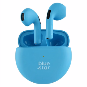 Blue Star (TX3) TWS Bluetooth juhtmevabad kõrvaklapid sinised