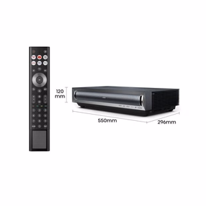Hisense PX3 laser-kino TV 4K andmeprojektori ülilühikese viskekaugusega 2800 ANSI luumenit 2160p (3840x2160) must