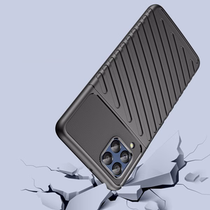 Thunder Case paindlik soomustatud kate Samsung Galaxy M53 5G must