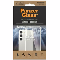 PanzerGlass ClearCase ümbris jaoks Samsung Galaxy S23 - läbipaistev