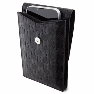 Karl Lagerfeld чехол KLWBSAKHPCK сумочка - чёрный Saffiano Monogram Choupette