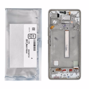 ServicePack LCD Display SAMSUNG A53 5G A536B GH82-28024B valge