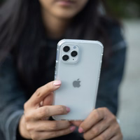 Raptic X-Doria läbipaistev ümbris iPhone 14 Plus soomustatud kate hall