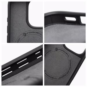 Ümbris jaoks iPhone 16 PLUS Forcell F-Protect Mirage compatible with Magsafe Military Drop-Test hõbedane fog