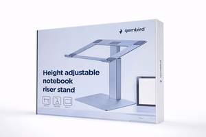 Gembird NBS-D1-02 sülearvuti alus hõbedane 39.6 cm (15.6")