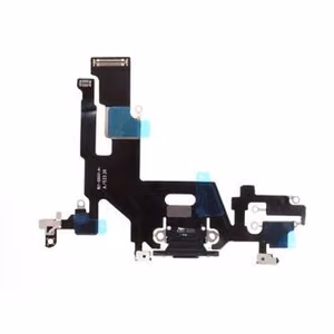 Flex jaoks iPhone 11 jaoks charging connector koos microphone Must original (used Grade A)