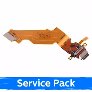 Laadimisport ühilduv Sony Xperia XZ3 koos paindkaabliga originaal (Service Pack)