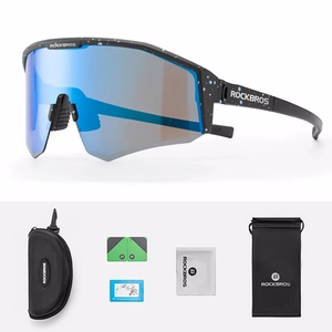 Rockbros SP297 polariseerivad rattaprillid - must