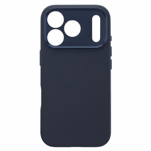 Liavec Silk Shield чехол с металлической рамкой камеры для Iphone 17 Pro Max темно-синий