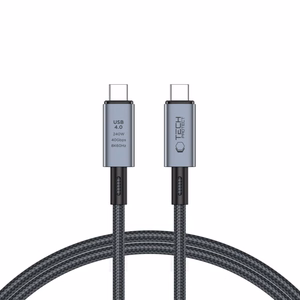 Tech-Protect UltraBoost Max USB-C 4.0 / USB-C 4.0 PD Kaabel 240W 8K 40Gbps 1m - hall