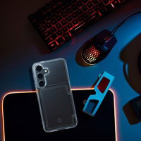 FORCELL F-PROTECT Crystal Pocket Ümbris jaoks SAMSUNG S24 läbipaistev