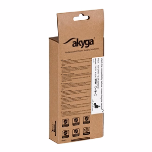 Akyga sülearvuti toiteadapter AK-ND-26 19.5V/4.62A 90W 4.5x3.0 mm + pin HP adapter / inverter siseruumides must