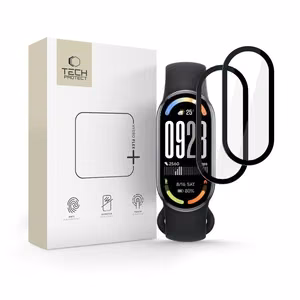 Tech-Protect Glass Flex+ 2-pack hybrid glass for Xiaomi Smart Band 10 / 10 NFC - black