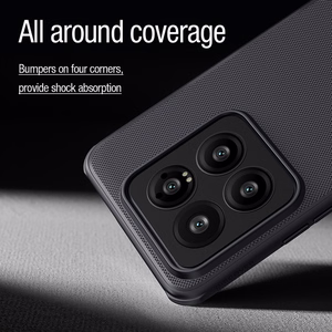 Nillkin Super Frosted Shield Pro Magnetic Ümbris jaoks Xiaomi 14 Pro - must