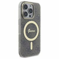 Guess IML 4G MagSafe Ümbris jaoks iPhone 16 Pro Max - Brown