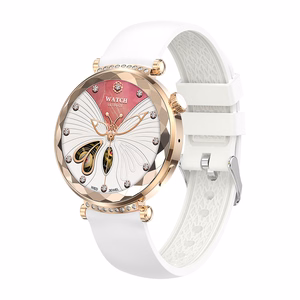 Blavec Smartwatch W-19 Liana HD AMOLED Voice Call (SWW19-RG) rose kuldne + 2 straps