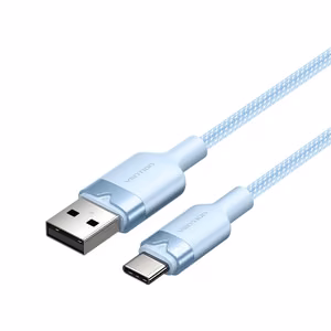 USB 2.0 A to USB-C 3A kaabel Vention CTNLF 1M (sinine)