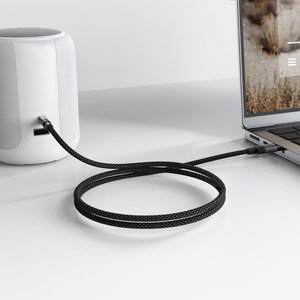 Acefast J11 USB-C 3.5mm mini jack kaabel 1m - must
