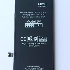 Aku "Di-Power" (higher capacity) jaoks iPhone 8 Plus 3850mAh