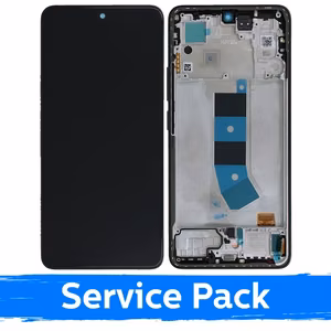 LCD ekraan ühilduv Xiaomi Redmi Note 13 4G raamiga / Midnight Black / (Service Pack)
