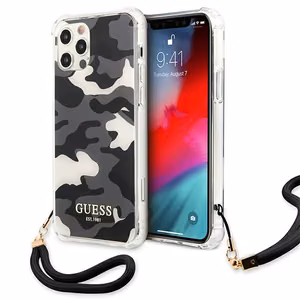 Guess GUHCP12LKSARBK iPhone 12 Pro Max 6.7" must/must hardcase Camo Collection