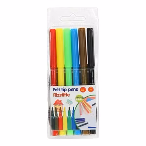 Topwrite viltpliiatsid, 6 tk