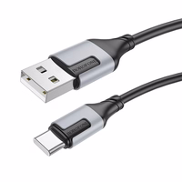 USB kaabel Borofone BX101 USB-A to USB-C 1.0m must