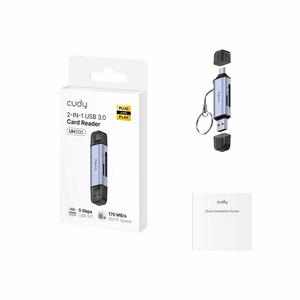 CUDY UH200 2-in-1 USB 3.0 kaardilugeja