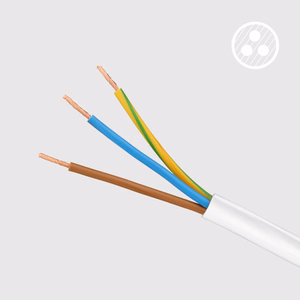 REBEL Saksa tüüpi 5 pesaga lülitiga pikendusjuhe, 1,5 m, 3 x 1,0 mm, valge