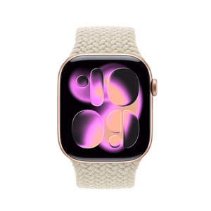 Crong Wave Band punutud Apple Watch rihm, 38/40/41/42 mm, beež
