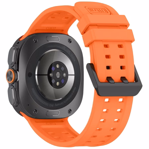 Tech-Protect Silicone Air Strap for Samsung Galaxy Watch Ultra 47mm - Orange