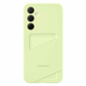 Samsung Card Slot Ümbris EF-OA356TMEGWW with card slot jaoks Samsung Galaxy A35 - roheline