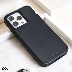 Case-Mate Tough Duo ümbris seadmele iPhone 15 Pro Max, must