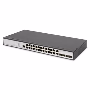 Digitus 24-Port Gigabit Switch DN-80221-3 Managed L2 Desktop/Wall-mountable
