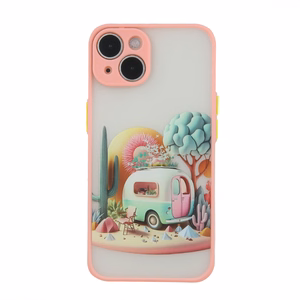 Ultra Trendy ümbris jaoks iPhone 14 6,1" Travel roosa