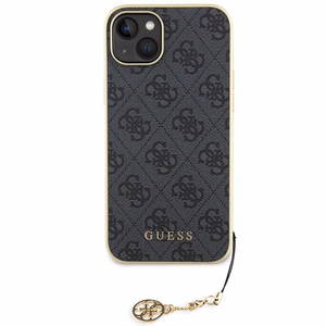 Guess 4G Charms Collection ümbris jaoks iPhone 15 Plus - hall
