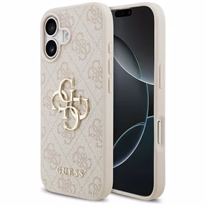 Guess 4G Big Logo Ümbris jaoks iPhone 17 - Roosa
