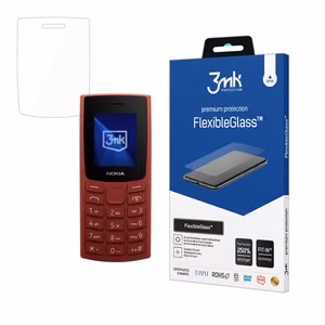 Hübriidklaas 3mk FlexibleGlass jaoks Nokia 105 4G (2023)