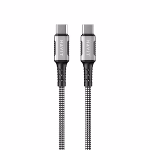 Havit CB6297 - magnetiline kaabel USB Type C USB Type C, 1 m (must)