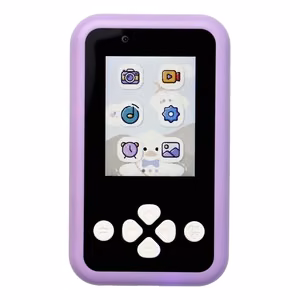 Mängukonsool lastele IPS-ekraaniga 2,4" nuppudega KDC-0027A lilla