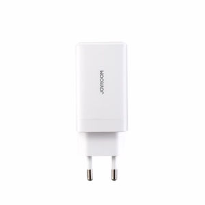 Joyroom JR-TG10 65W GaN 2x USB-C + USB-A сетевое зарядное устройство с кабелем USB-C — USB-C 100W 1.2м — белый